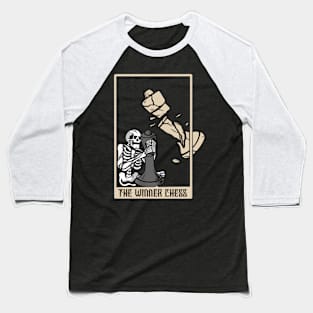 Chess and skull Baseball T-Shirt